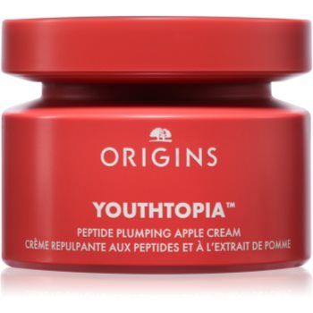 Origins Youthtopia Peptide Plumping Apple Cream crema hidratanta si calmanta reface bariera protectoare a pielii