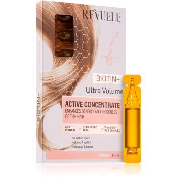 Revuele Active Concentrate Biotin+ fiolă pentru păr cu volum