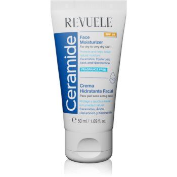 Revuele Ceramide Face Moisturizer SPF 25 crema de zi protectoare uscata si foarte uscata