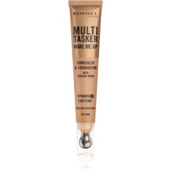 Rimmel Multi-Tasker Wake Me Up make-up si corector pentru o piele mai luminoasa ieftin