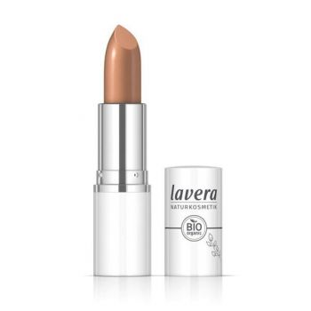 Ruj de Buze Bio - Lavera Cream Glow, nuanta Golden Ochre 06, 4.5 g