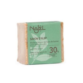 Sapun Traditional de Alep cu 30% Ulei de Dafin Najel, 170 g