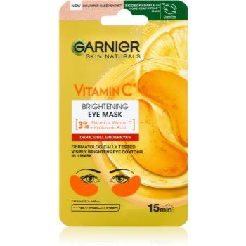 Garnier Skin Naturals Vitamin C masca de hidratare si luminozitate zona ochilor