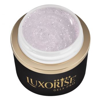 Gel UV Constructie Unghii RevoFlex LUXORISE 15ml, Twinkling Glow la reducere