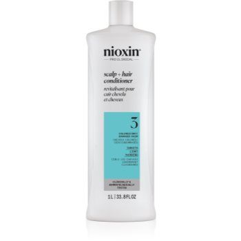 Nioxin System 3 Scalp + Hair Conditioner balsam pentru par vopsit subtiat