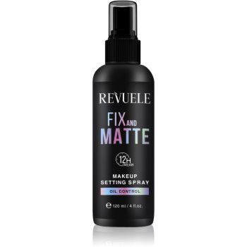 Revuele Makeup Setting Spray Fix And Matte spray de fixare si matifiere make-up