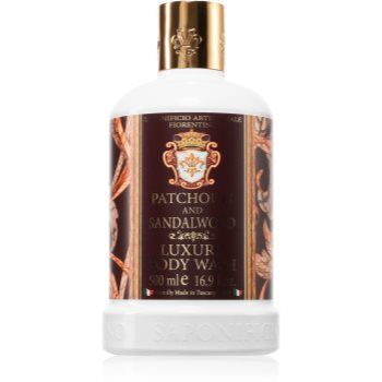 Saponificio Artigianale Fiorentino Patchouli and Sandalwood gel de duș pentru toate tipurile de piele