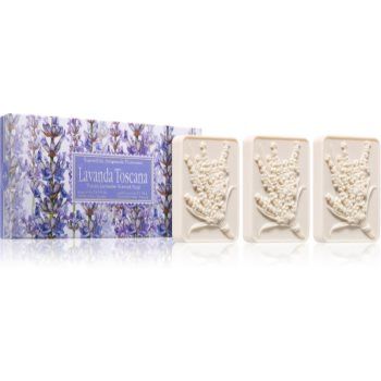 Saponificio Artigianale Fiorentino Tuscan Lavender Set set de săpunuri solide cu esente de lavanda