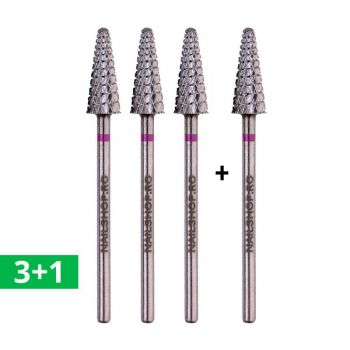 Set 3+1 gratis - bit carbid - con ascutit medie #227