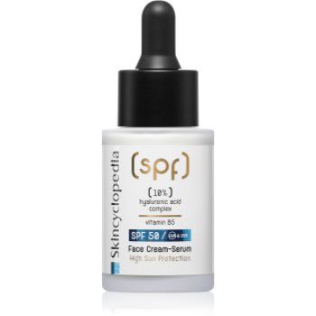 Skincyclopedia 10% Hyaluronic Acid Complex + Vitamin B5 ser crema SPF 50