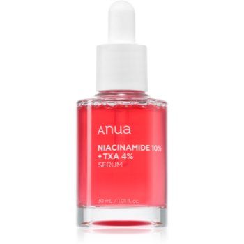 Anua Niacinamide 10% + TXA 4% Dark Spot Correcting Serum ser cu efect iluminator pentru uniformizarea nuantei tenului