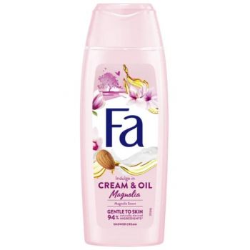 Gel de Dus - Fa Cream & Oil Magnolia, 250 ml