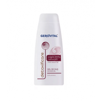 Gerovital Gel de dus argila 100% naturala 400 ml