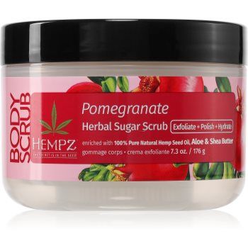 HEMPZ Pomegranate exfoliant pentru corp