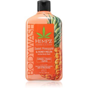 HEMPZ Sweet Pineapple Honey Melon gel de duș pentru corp