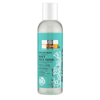 Lotiunea Tonica Matifianta pentru Ten Mix sau Sensibil - Natura Estonica Iceland Moss Oil Control Matt Face Tonic, 200 ml