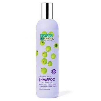 Sampon pentru Stimularea Cresterii Parului - Natura Estonica Hair Growth Miracle Shampoo, 400 ml