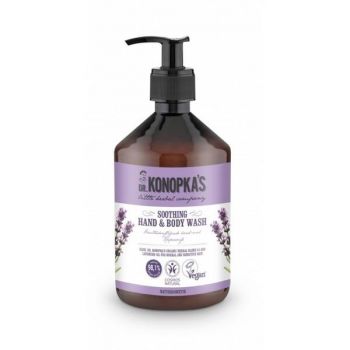 Sapun Lichid pentru Maini si Corp cu Lavanda Dr. Konopka's, 500 ml