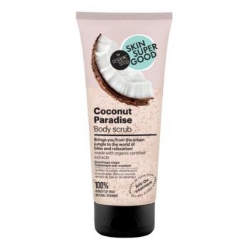 Scrub de Corp - Skin SuperGood Coconut Paradise Body Scrub, 200 ml