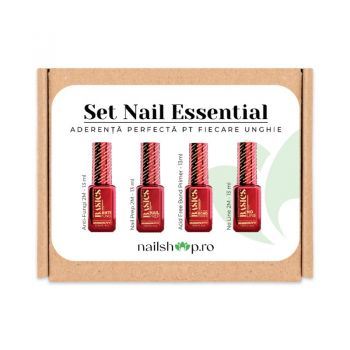 Set Nail Essential - Aderenta perfecta pt fiecare unghie