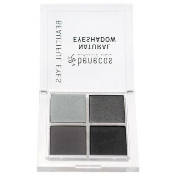 SHORT LIFE - Fard de Pleoape Bio Quattro Smokey Eyes Benecos, 4,8 g