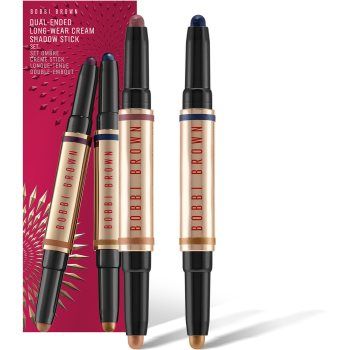 Bobbi Brown Holiday Dual-Ended Long-Wear Cream Shadow Stick Set set cadou pentru ochi