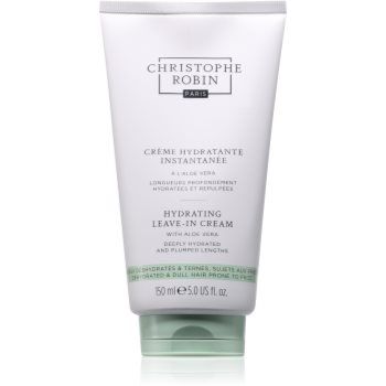 Christophe Robin Hydrating Leave in cream crema de par stralucire pentru parul uscat si fragil