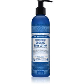 Dr. Bronner’s Peppermint lotiune de corp racoritoare cu efect de hidratare