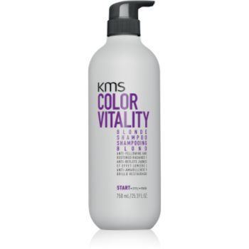 KMS Color Vitality Blonde Shampoo sampon hidratant pentru par blond