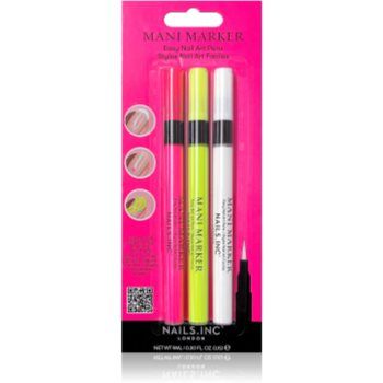 Nails Inc. Mani Marker Trio Set de manichiură