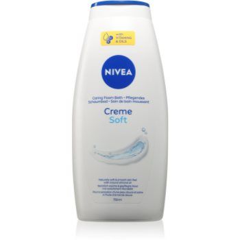 NIVEA Creme Soft Spuma de baie cremoasa