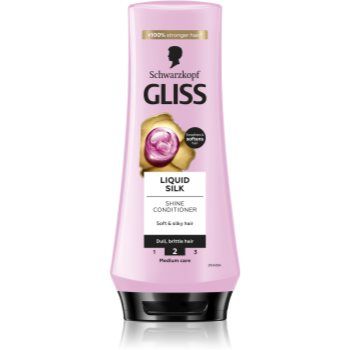 Schwarzkopf Gliss Liquid Silk balsam regenerator pentru intarire si stralucire