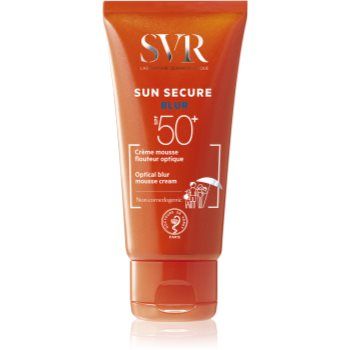 SVR Sun Secure Blur spumă protectoare pentru unificarea tonului pielii SPF 50+