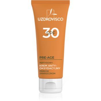 Uzdrovisco Pre-Age Anti-Wrinkle Peptide Antioxidant Cream SPF 30 crema de zi protectoare SPF 30