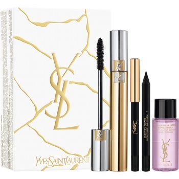 Yves Saint Laurent Mascara Volume Effet Faux Cils set cadou 1 Noir Haute Densité / High Density Black pentru femei