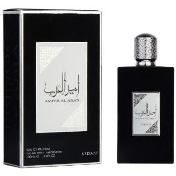 Apa de parfum Ameer al Arab Black, Asdaaf, Barbati - 100 ml