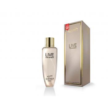 Apa de parfum Live Woman, Chatler, Femei - 100 ml - Inspirat din Hugo Boss Ma Vie Femme