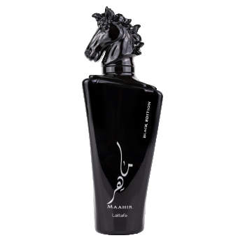 Apa de Parfum Maahir Black Edition, Lattafa, Barbati - 100ml