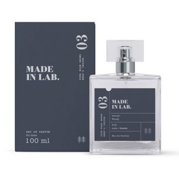 Apa de parfum No.03, Made in Lab, Barbati - 100 ml - Inspirat din Boss Bottled (100 ml)