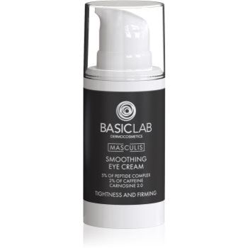 BasicLab Dermocosmetics Masculis cremă de ochi, cu efect de netezire și fermitate pentru barbati