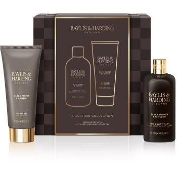 Baylis & Harding Black Pepper & Ginseng set cadou (in dus) pentru bărbați