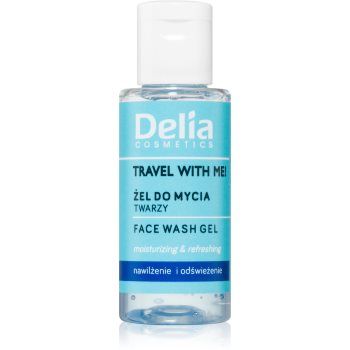 Delia Cosmetics Travel with me gel de curățare faciale