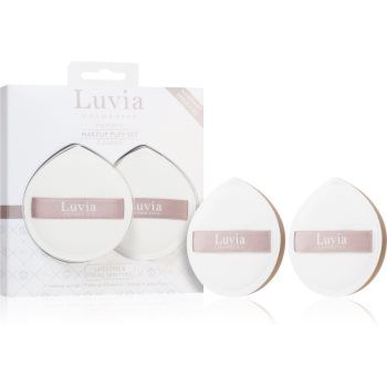 Luvia Cosmetics The Puffys Makeup Puff Set puf pentru pudra