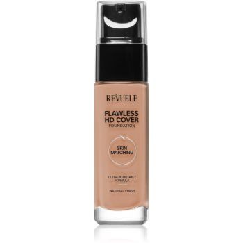 Revuele Flawless HD Cover Foundation make-up cu textura usoara pentru look perfect