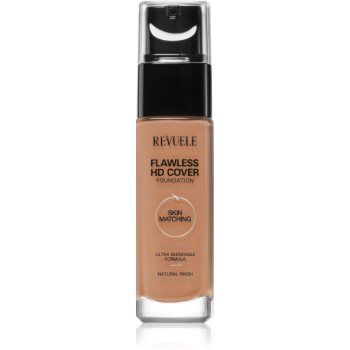 Revuele Flawless HD Cover Foundation make-up cu textura usoara pentru look perfect