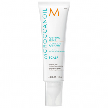 Scrub detoxifiant pentru scalp Moroccanoil Purifying Pre-Wash Scalp Scrub 125 ml