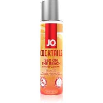 System JO H2O Cocktails Sex on the Beach gel lubrifiant cu aromă