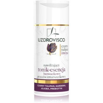 Uzdrovisco Black Tulip Intense Moisturizing Tonic-Essence tonic pentru hidratarea pielii pentru ten matur