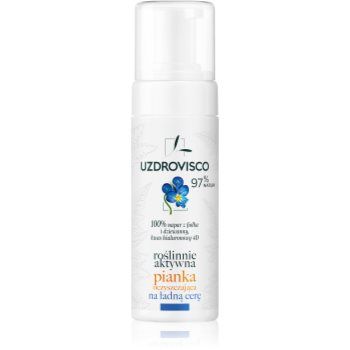 Uzdrovisco Violet Facial Cleansing Foam crema hidratanta pentru curatare faciale