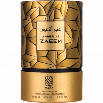 Apa de parfum Amber Al Zaeem, Nylaa, Femei - 100ml